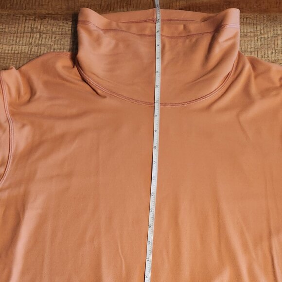 Lululemon Ready to Rulu Pink Savannah Cowl Neck Long Sleeve Size 12 - Picture 10 of 13